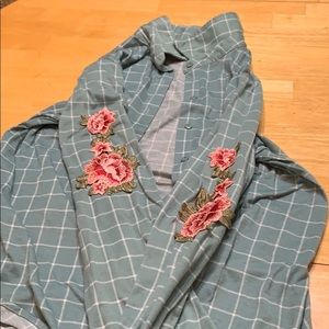 long sleeve button up shirt